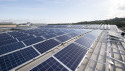 The new solar PV system consists of 2,902 individual panels, each of which measures 1.6 m², which will supply 39% of the daytime electricity used in the mall areas of the centre